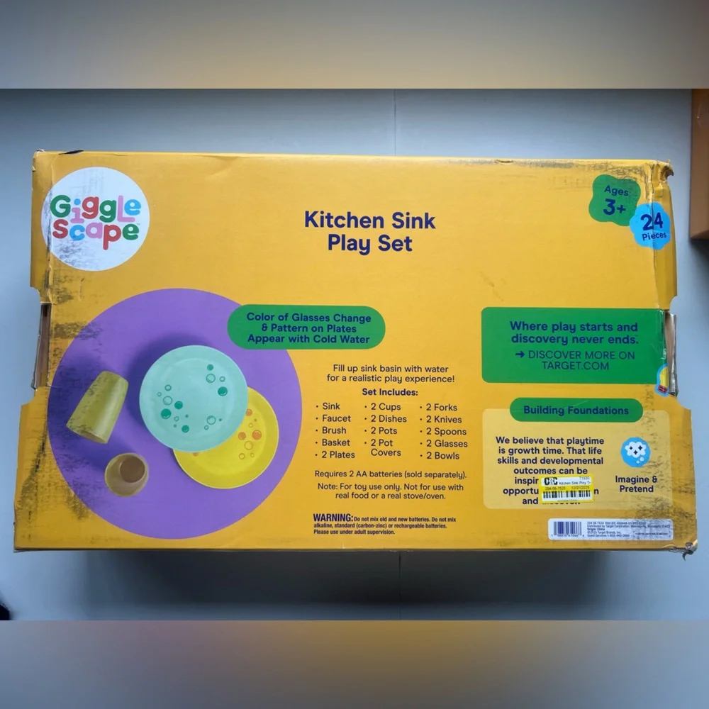 Kitchen Sink Play Set - Gigglescape™